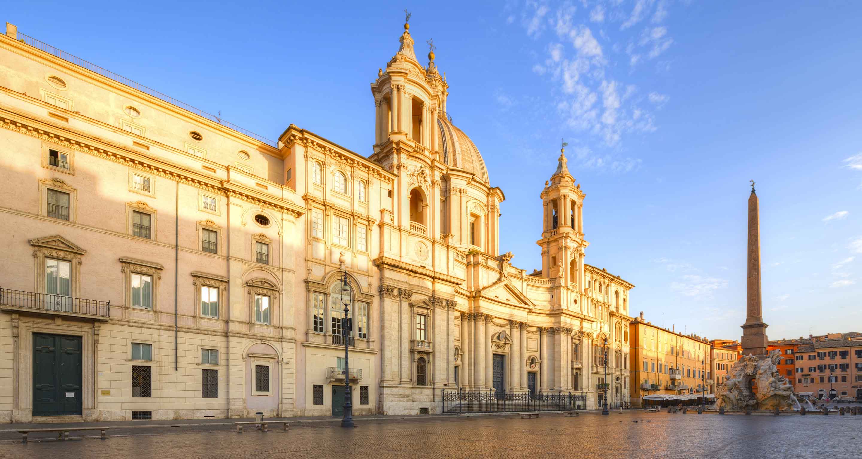 Church of Saint Agnes at Piazza Navona in Rome.
